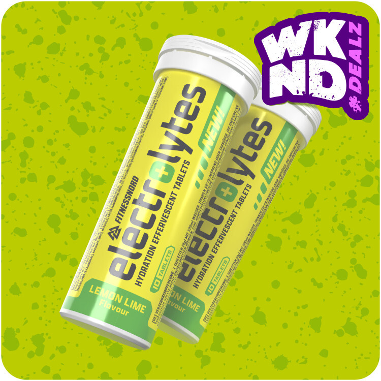 Elektrolytter med citronsmag (10 brusetabletter) - BUY 1 GET 1 FREE