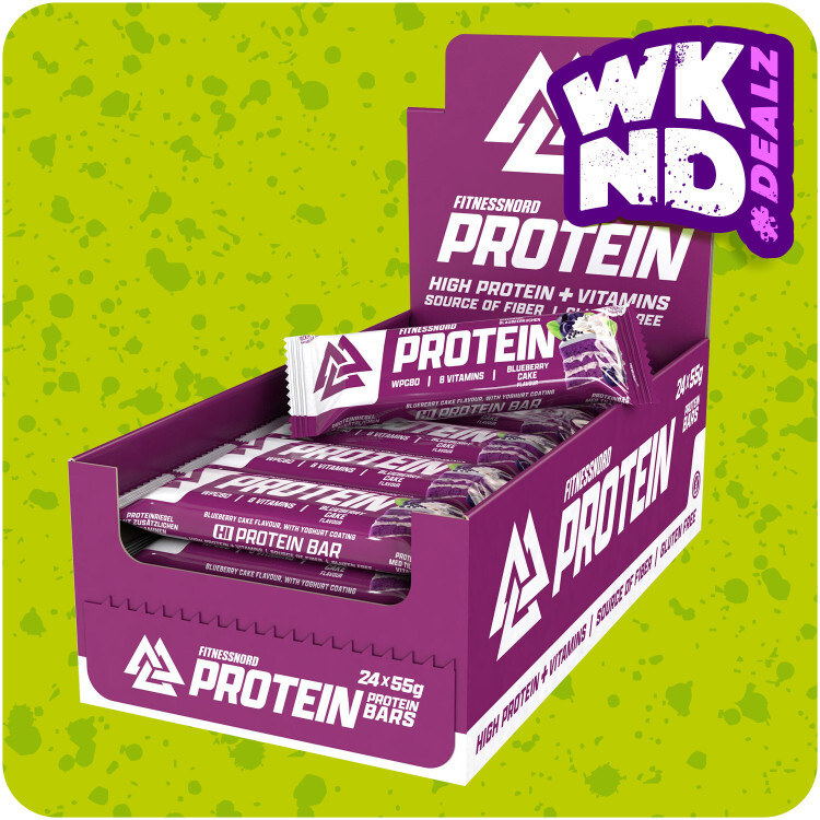 Blueberry cake proteinbar (24 x 55 g) - BUY 1 GET 1 FREE