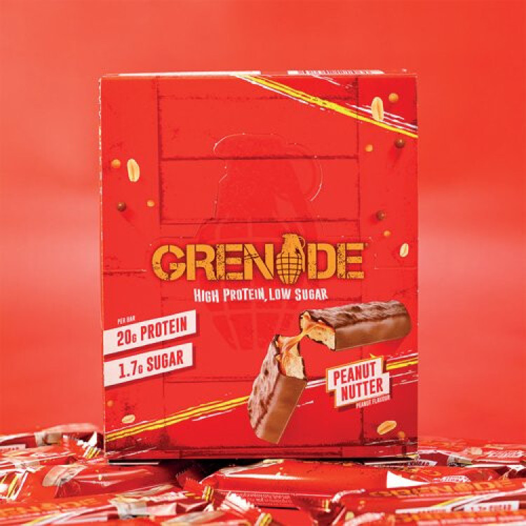 Grenade bar med 37% protein (1 x 60 g)-Peanut Nutter