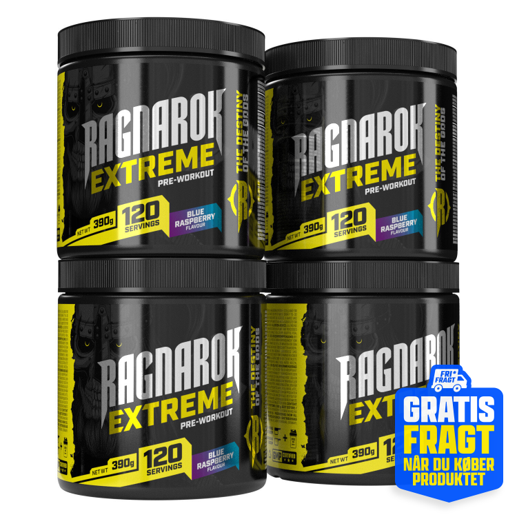 Ragnarok pre-workout (4 x 120 portioner)