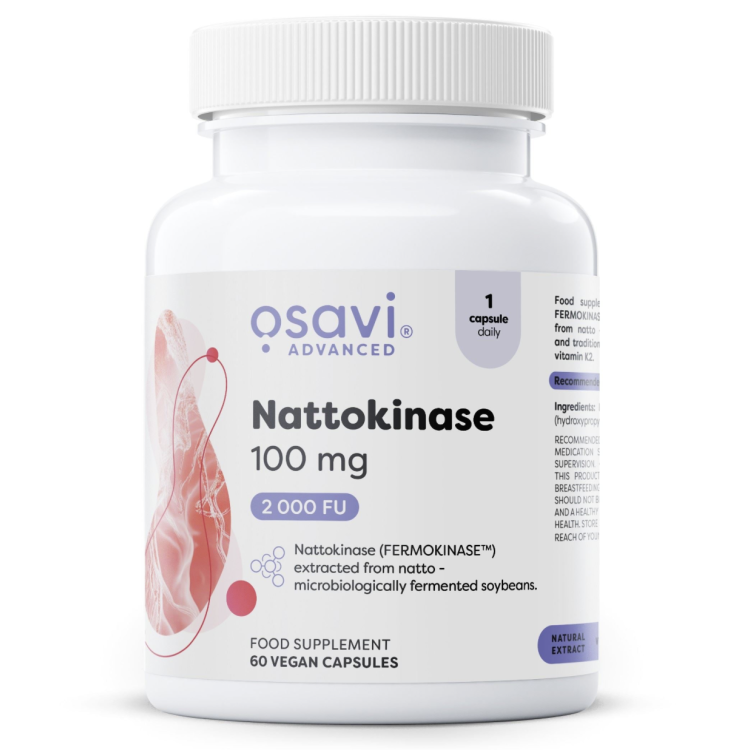 Osavi Nattokinase (60 veganske kapsler)