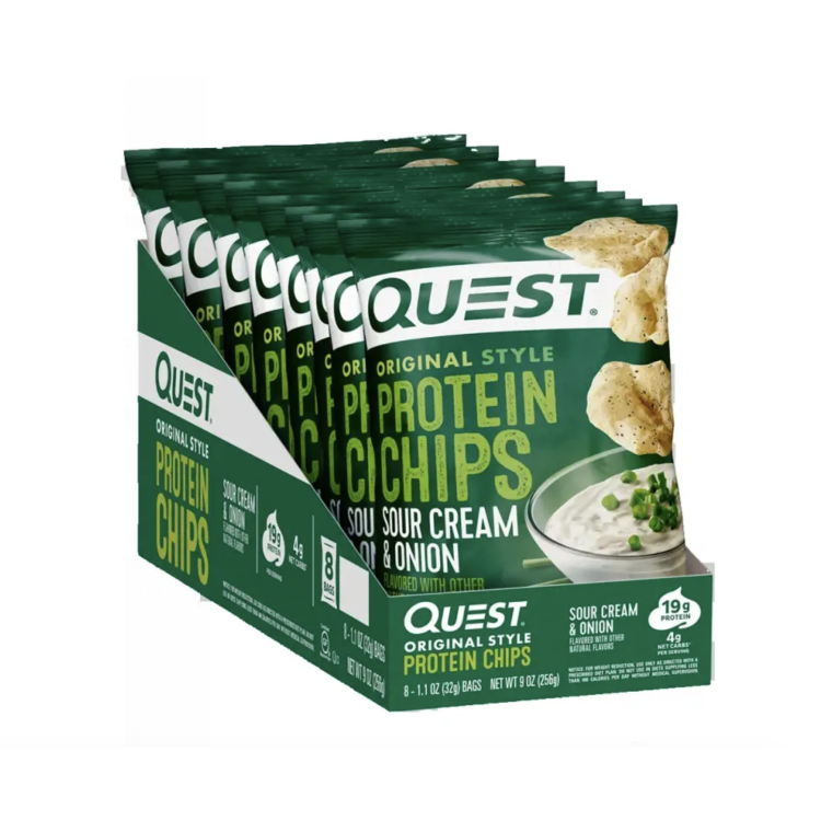 QUEST NUTRITION PROTEIN CHIPS (8 x 32 g)