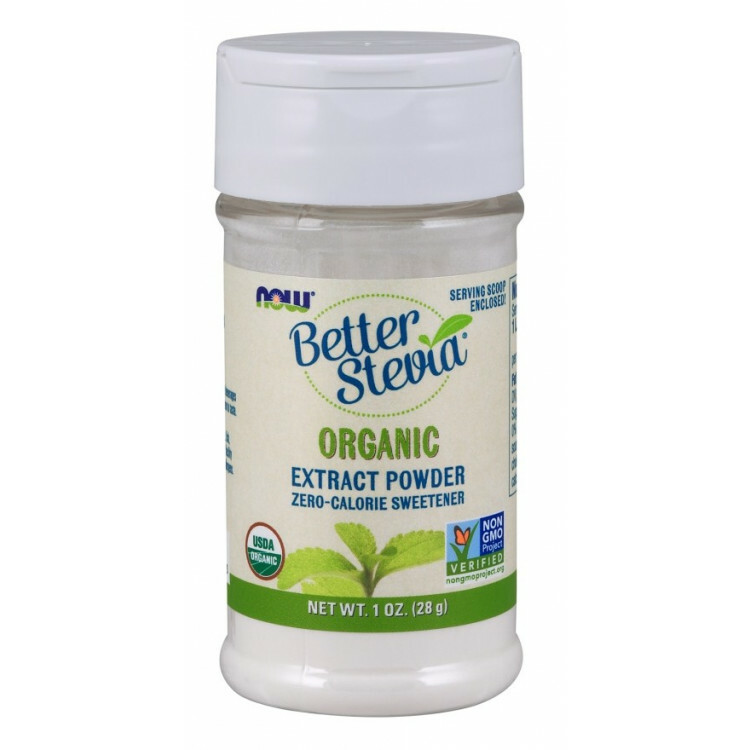NOW FOODS BETTER STEVIA EXTRACT POWDER ORGANIC 113 g 