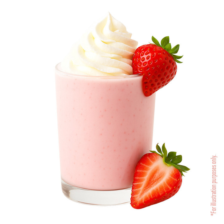 Fitnessnord Smagsdråber (50 ml) - Strawberry Milkshake
