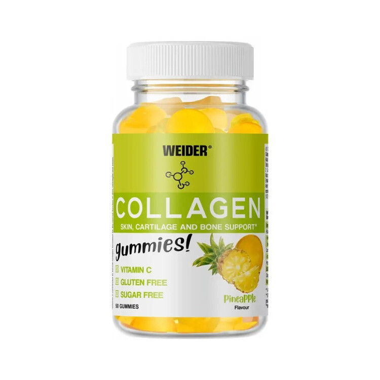 Kollagen Gummies (50 stk.) - Ananas