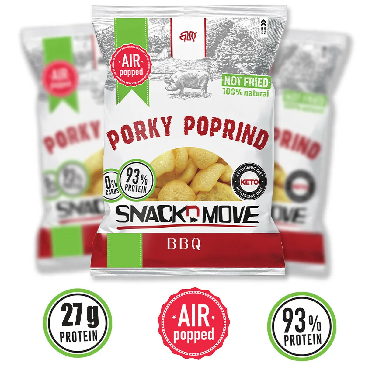 Fläsk med 93 % protein (30 g)