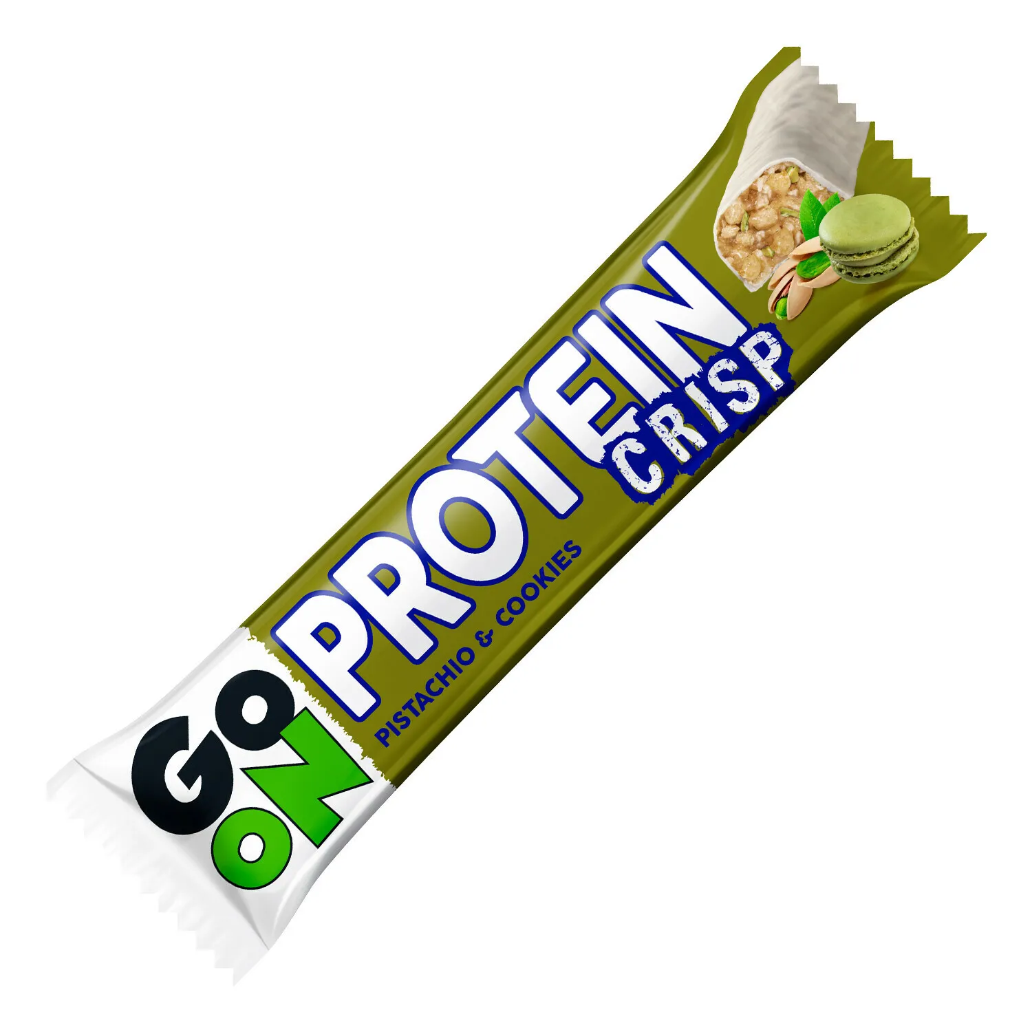 Sprøde bars med 20% protein (45 g), Bedst før 11.07.2026 - Pistachio Cookies