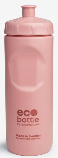 SMARTSHAKE ECOBOTTLE SQUEEZE, BURNT PINK - 500 ML