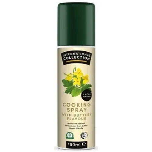 INTERNATIONAL COLLECTION COOKING SPRAY BUTTER 190 ml