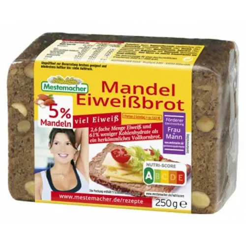 Low carb proteinbrød med mandler (250 g)