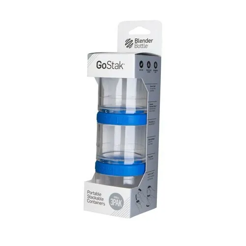 Behållare som kan staplas (3 x 100 ml)