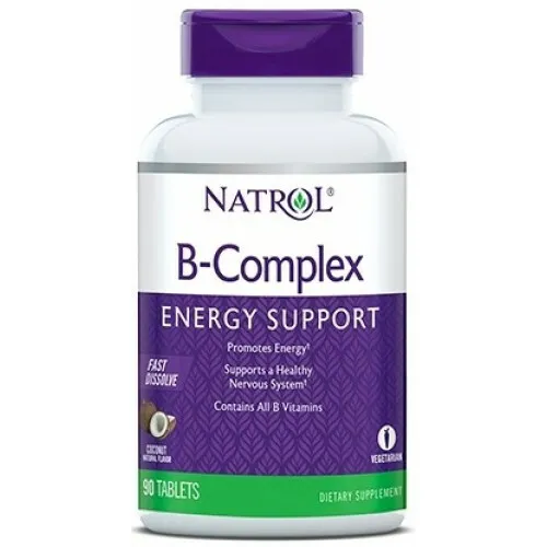 NATROL B-COMPLEX FAST DISSOLVE 90 stk 