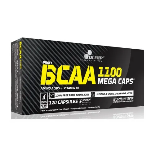 OLIMP SPORT NUTRITION BCAA 1100 MEGA CAPS 120 stk 