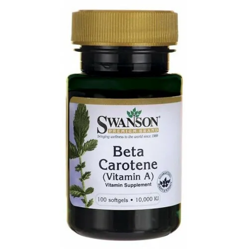 SWANSON HEALTH BETA CAROTENE 10.000 IU 100 stk 