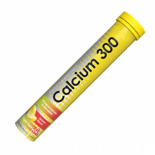 Kalcium med Citronsmag (20 brusetabletter)