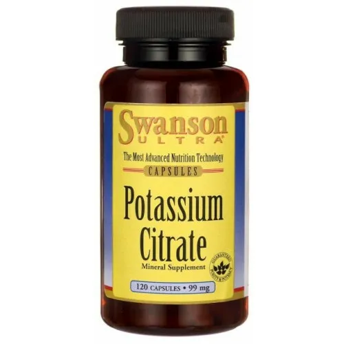 Kaliumcitrat (120 kapslar)