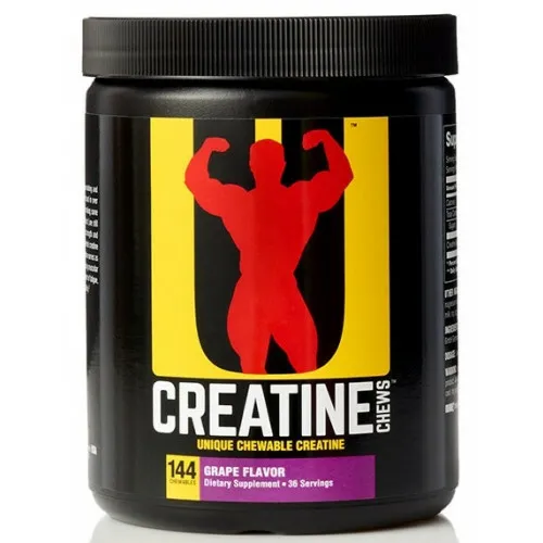 Kreatin med smak (144 tuggtabletter)