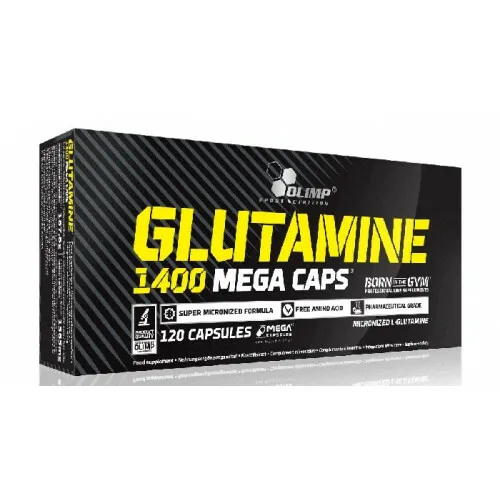 OLIMP SPORT NUTRITION GLUTAMINE 1400 MEGA CAPS 120 stk 