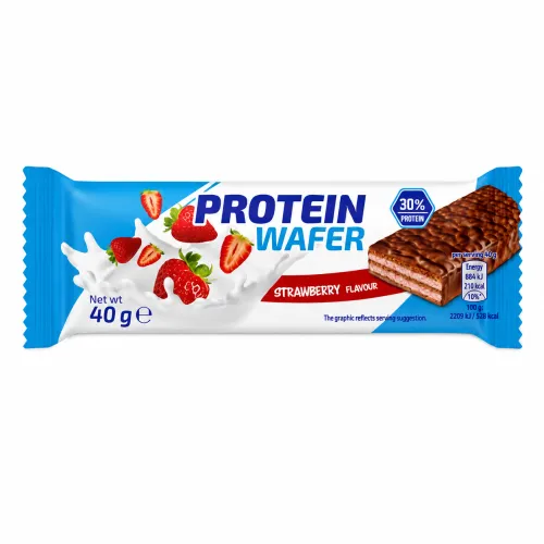 Proteinvaffel (1 x 40 g) - Strawberry