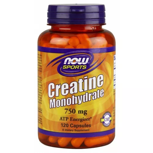 NOW FOODS CREATINE MONOHYDRATE, 750MG - 120 VCAPS
