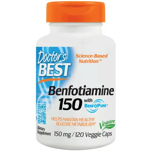 Benfotiamine med BenfoPure 150mg, 120 vkapsler