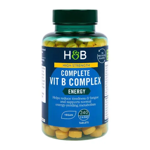 Højt doserede Complete Vit B kompleks, 240 tabs