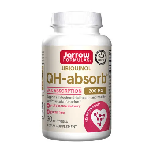Ubiquinol QH-absorb 200mg, 30 softgels