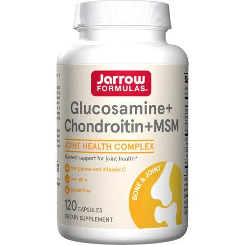 Glucosamine + Chondroitin + MSM, 120 kapsler
