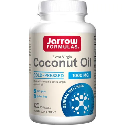 Coconut Olie Extra Virgin 1000mg, 120 softgels