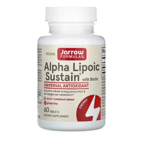 Alpha Lipoic Sustain med Biotin, 60 tabs