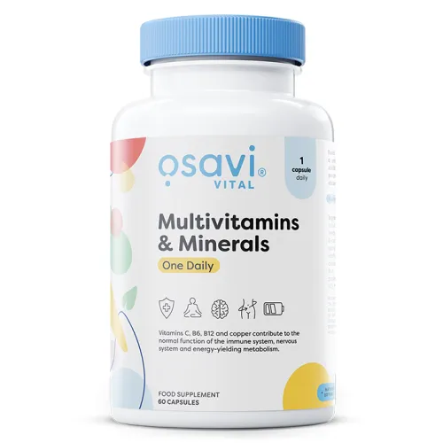 Multivitamins & Minerals One Daily 60 kapsler