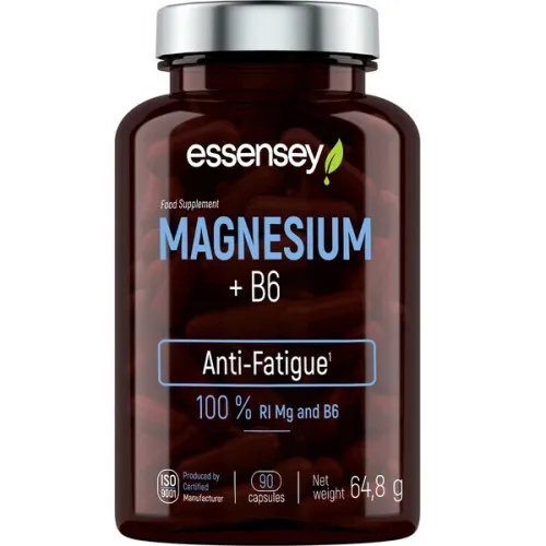 Magnesium + B6, 90 kapsler