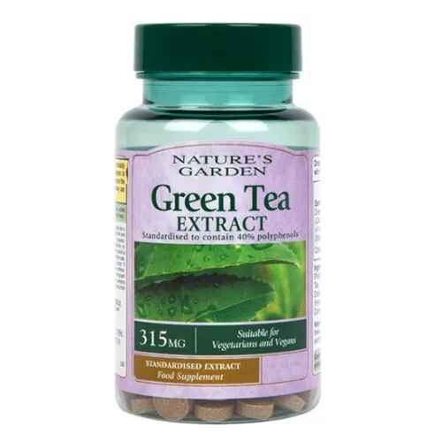 Nature's Garden Green Tea ekstrakt 315mg, 200 tabs