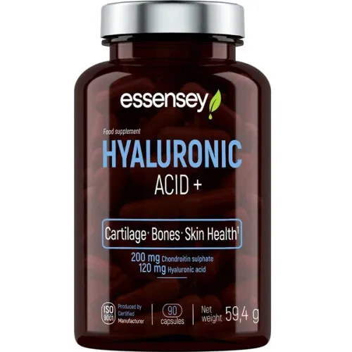 Hyaluronic Acid+, 90 kapsler