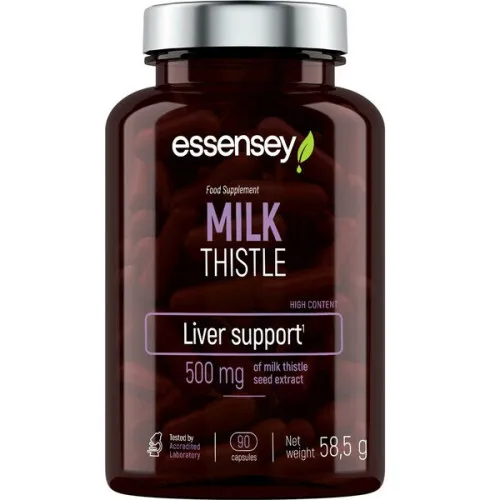 Milk Thistle 500mg, 90 kapsler