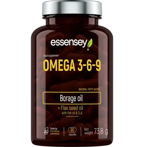 Omega 3-6-9, 90 kapsler