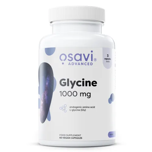 Glycine 1000mg 60 vegan kapsler