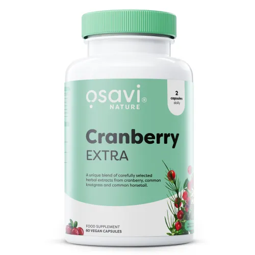 Cranberry EXTRA 60 vegan kapsler