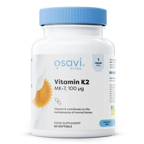 Vitamin K2 MK-7 100mcg 60 softgels