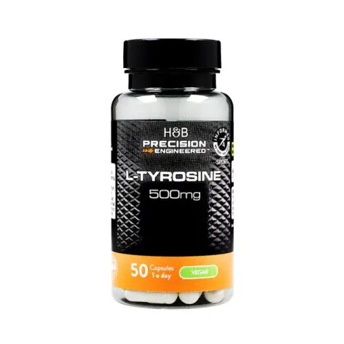 Precision Engineered L-Tyrosine 500mg, 50 kapsler
