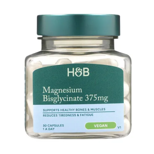 Magnesium Bisglycinate 375mg, 30 kapsler
