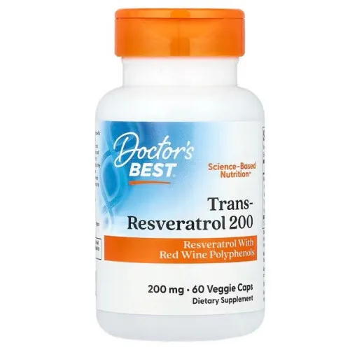 Trans-Resveratrol 200mg, 60 vkapsler