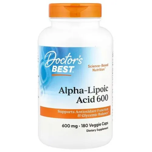 Alpha-Lipoic Acid 600mg, 180 vkapsler