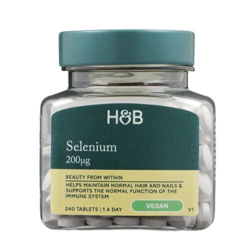 Selenium 200mcg, 240 tabletter
