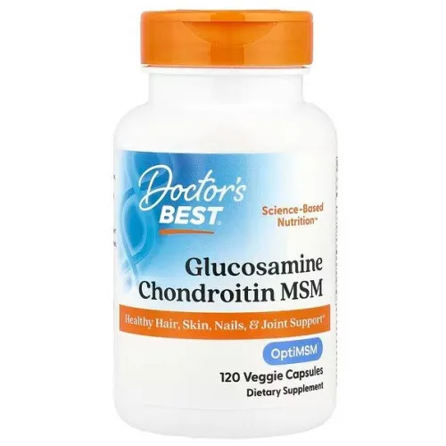 Glucosamine Chondroitin MSM med OptiMSM, 120 kapsler