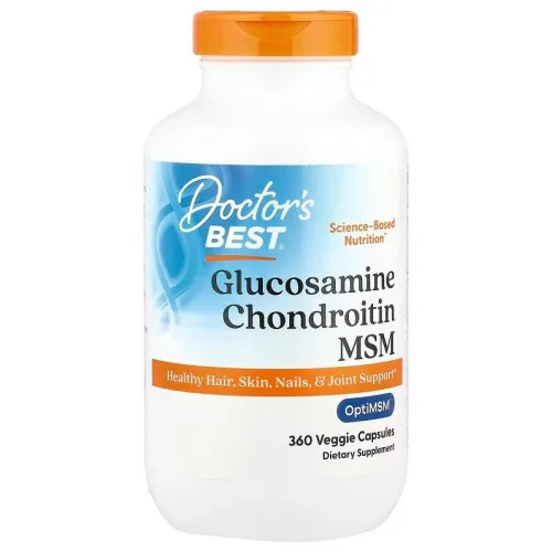 Glucosamine Chondroitin MSM med OptiMSM, 360 kapsler