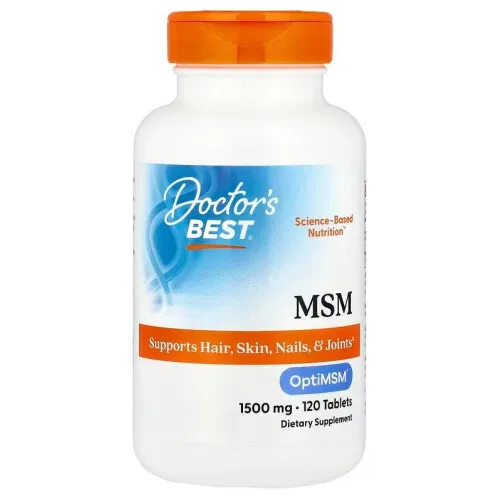 MSM med OptiMSM 1500mg, 120 tabletter