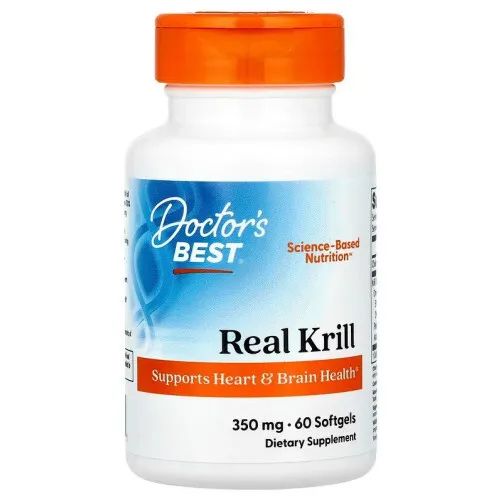 Real Krill 350mg, 60 softgels