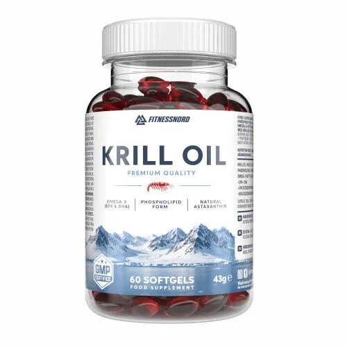 Fitnessnord Krillolja (60 kapslar)