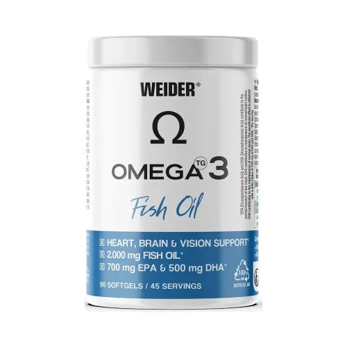 Weider Omega 3, 90 kapslar